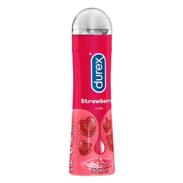 Lubrifiant Durex Strawberry (capsuni), 50 ml