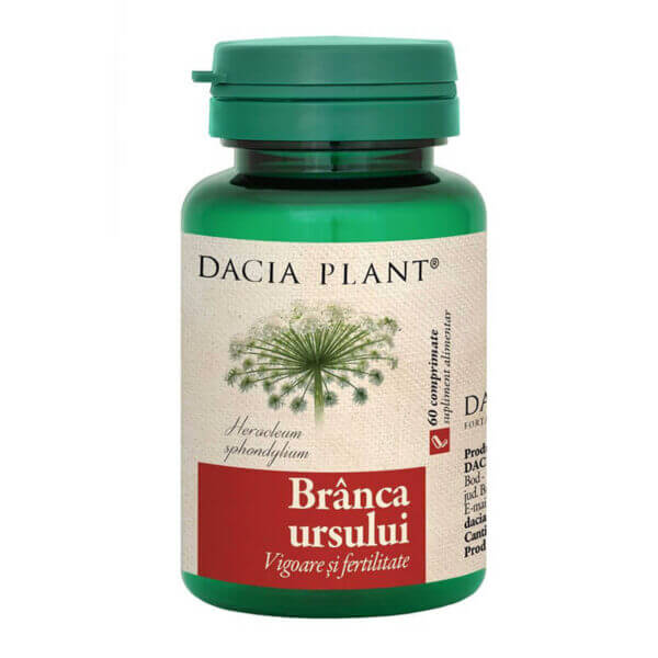 Branca Ursului, 60 comprimate - Dacia Plant
